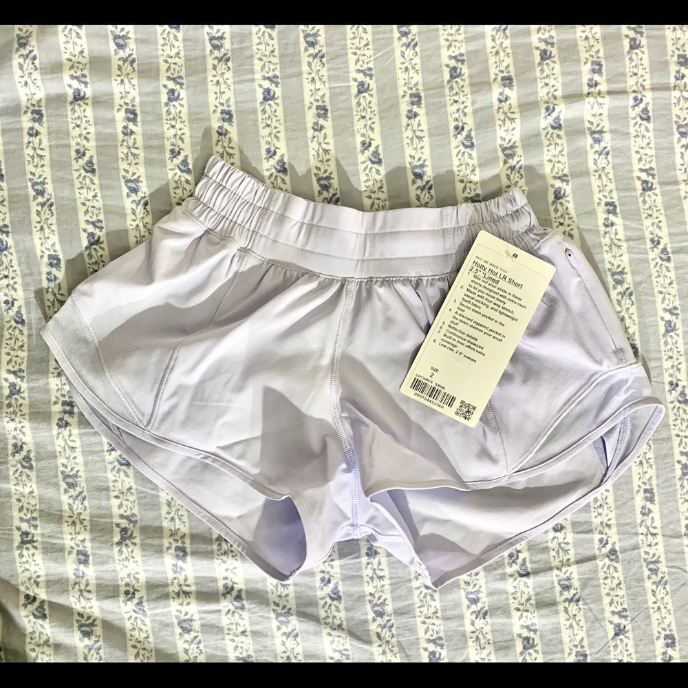 Lululemon Hotty hot 2.5” serene blue